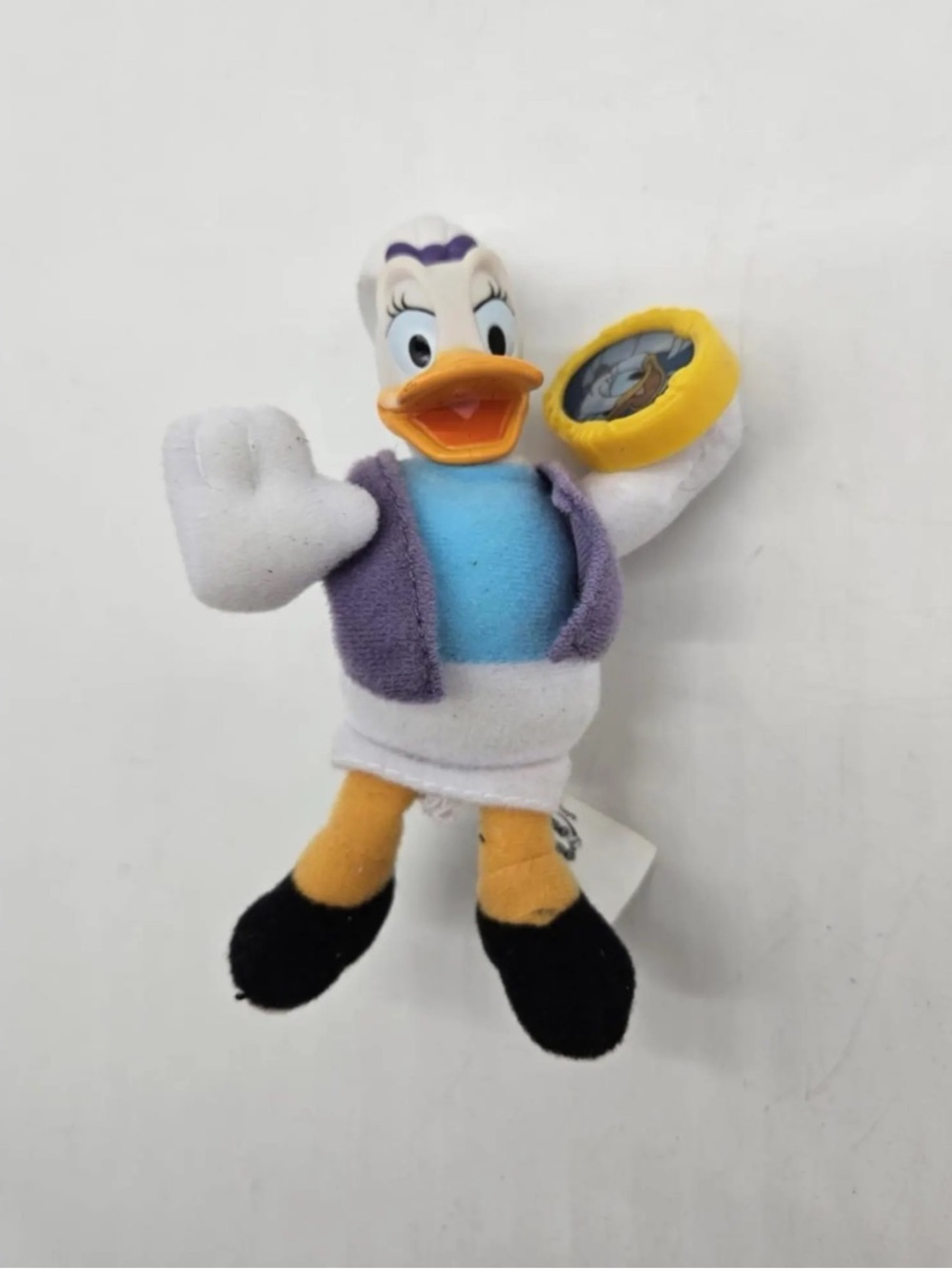 McDonald's Daisy Duck 2001 House of Mouse Toy in White, Purple NWT